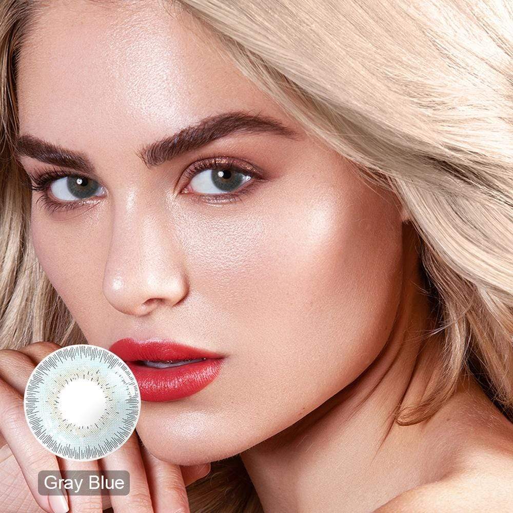 Bellalens Gray Blue Yearly Colored Contacts