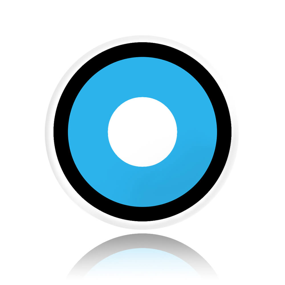 Blue Manson Halloween Contacts