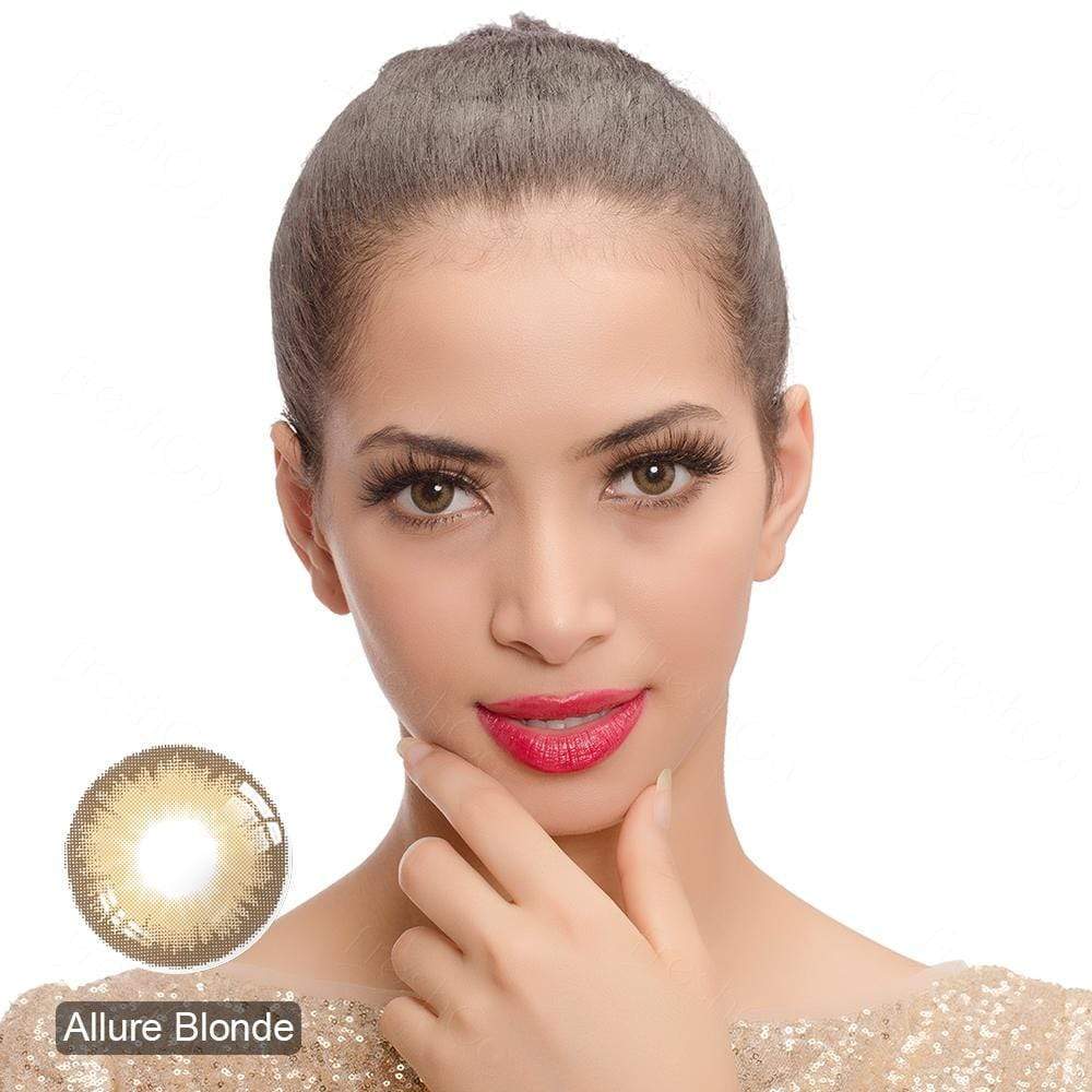 Diamond Allure Blonde Yearly Colored Contacts