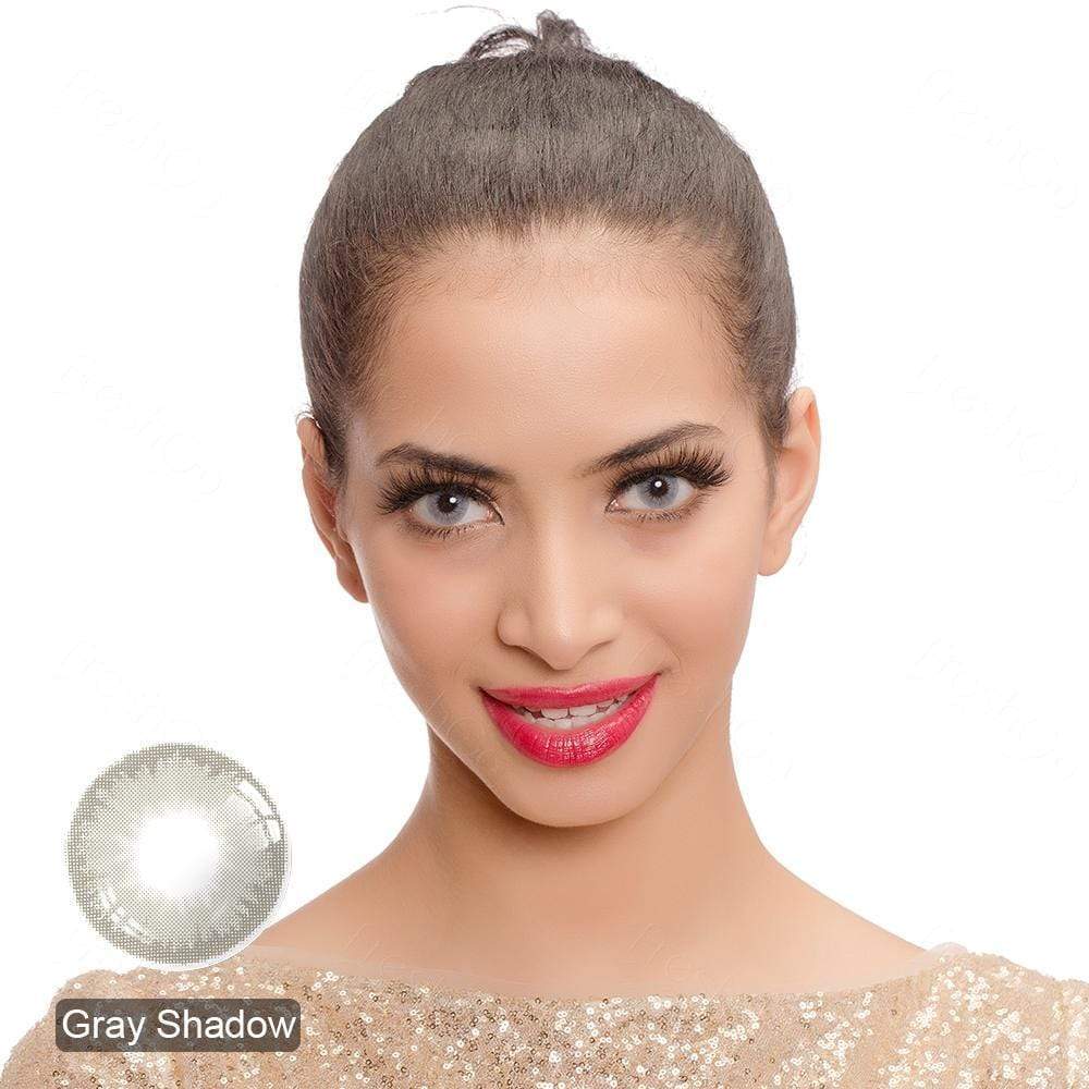 Diamond Gray Shadow Yearly Colored Contacts