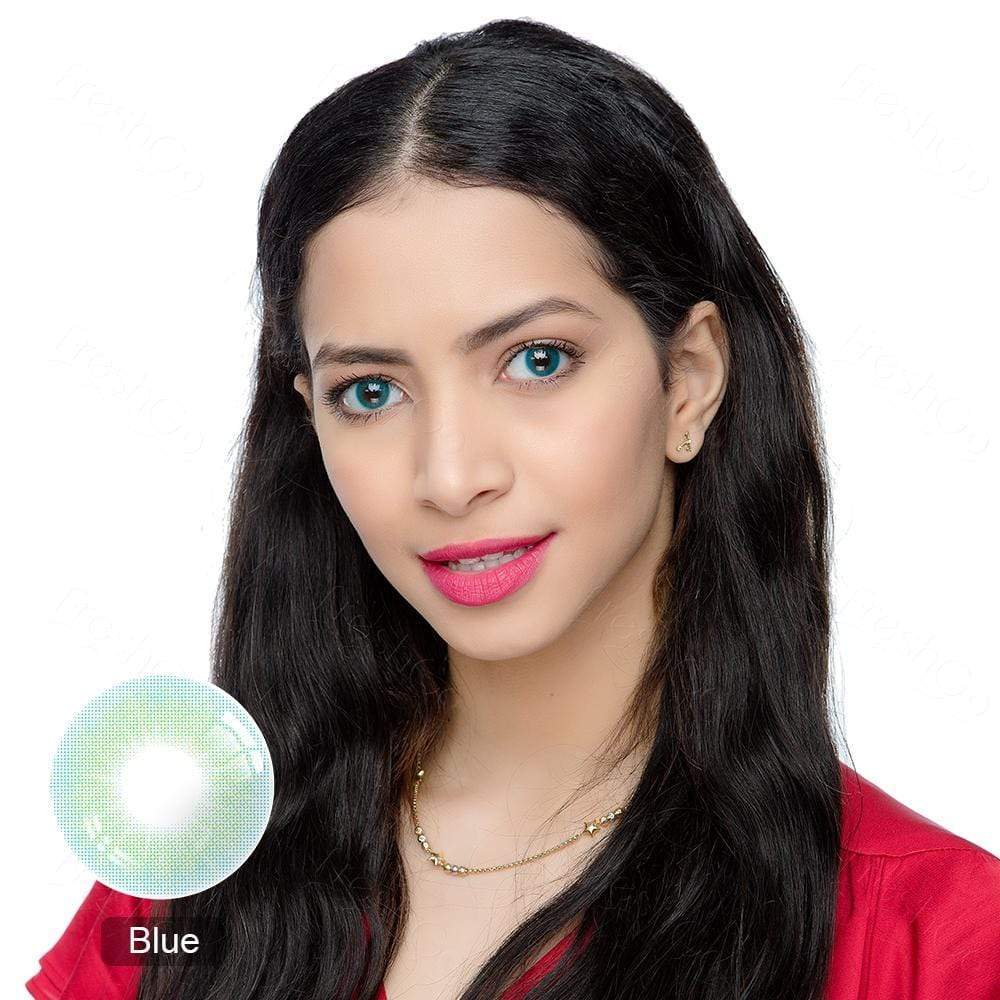 Hidrocor II Blue Yearly Colored Contacts