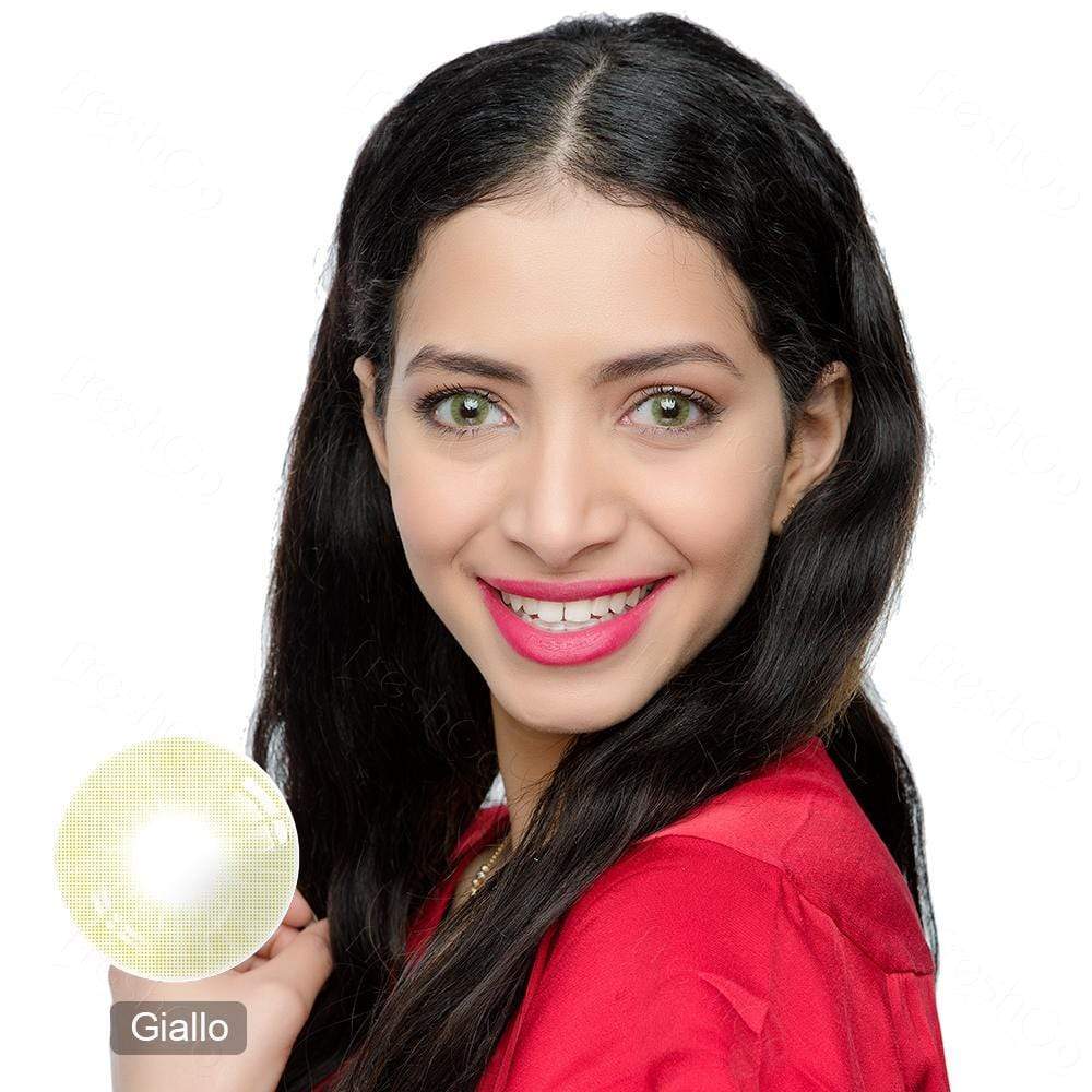 Hidrocor II Giallo Yearly Colored Contacts