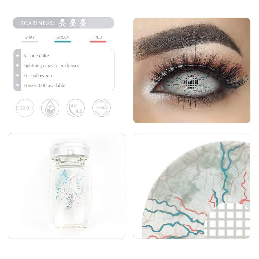 Lightning Crazy Sclera Eyes