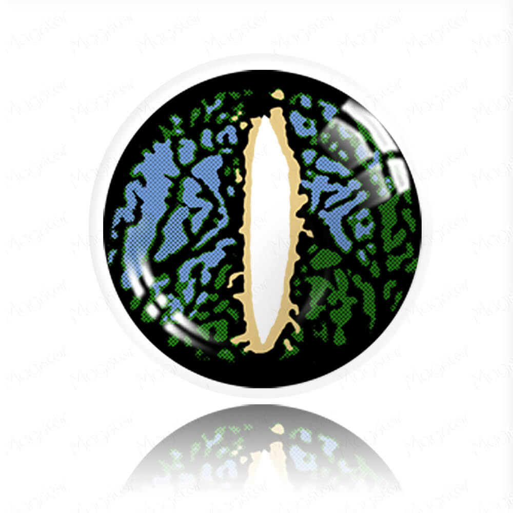 Dragon Green Eyes Halloween Cosplay Contacts