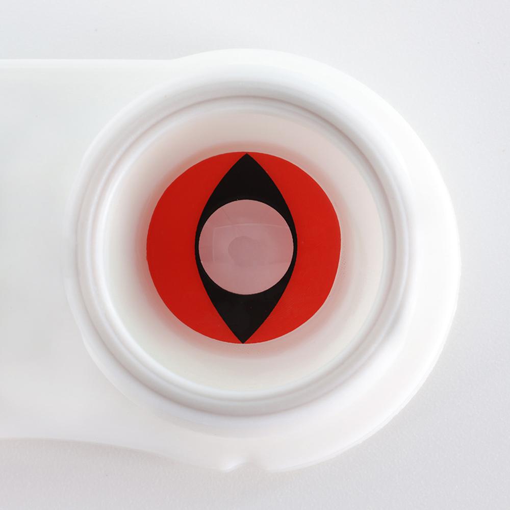 Red Cat Eyes Cosplay Contacts