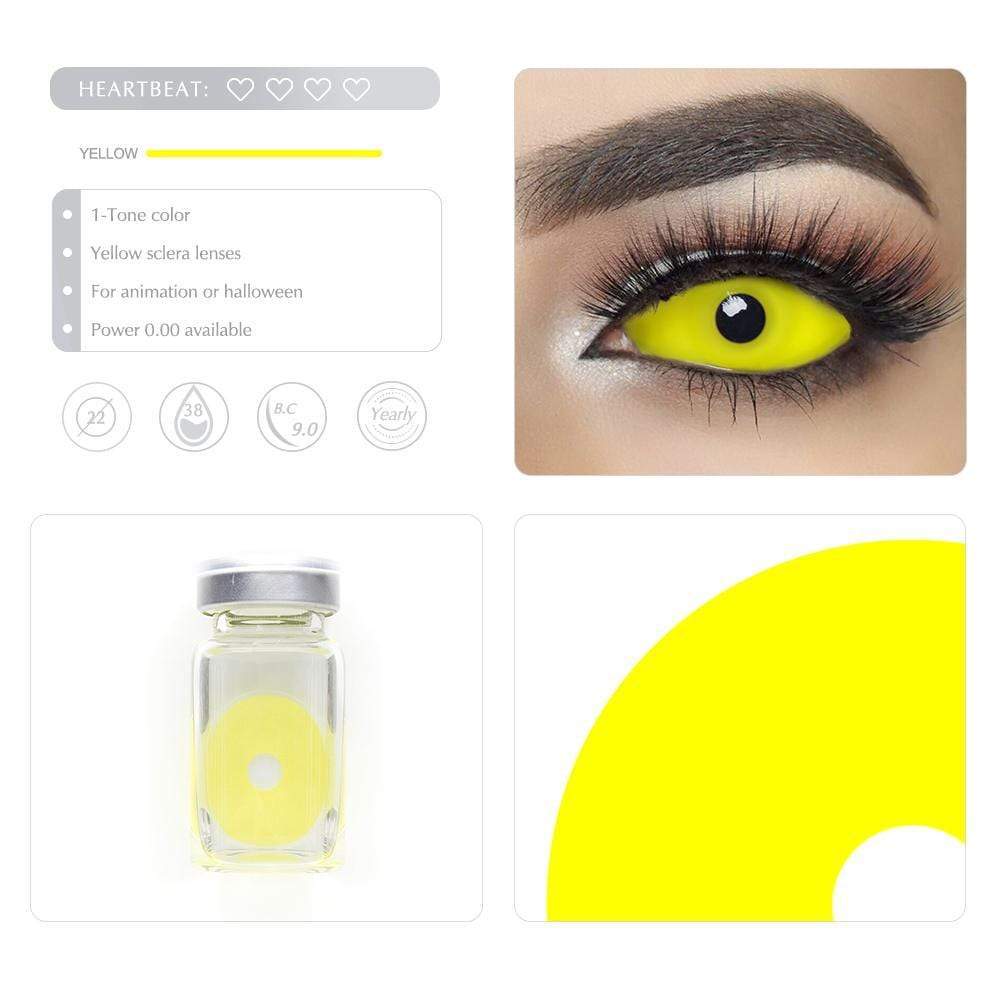 Yellow Sclera Halloween Lenses