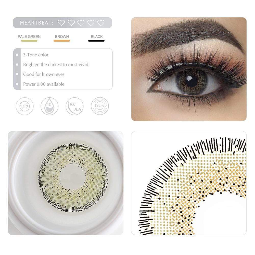 Natural Ambar Yearly Colored Contacts