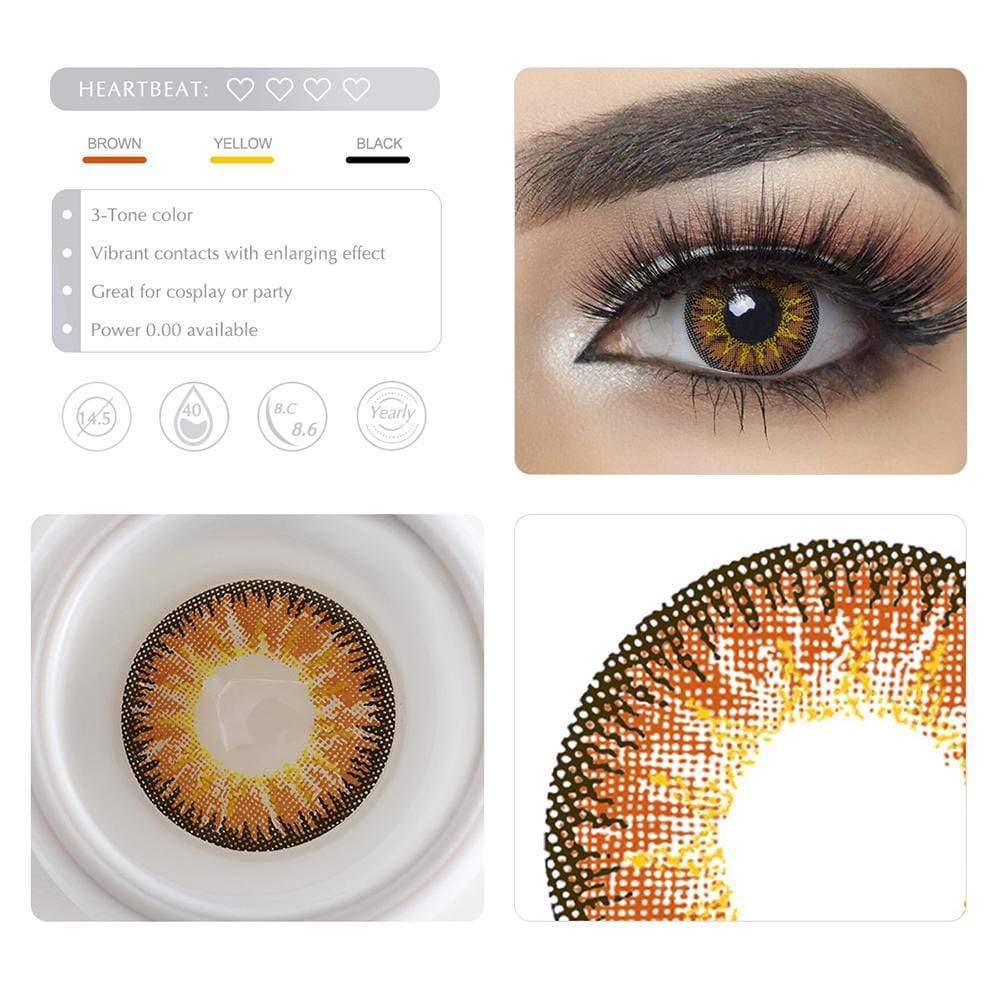 Nonno Brown Yearly Colored Contacts