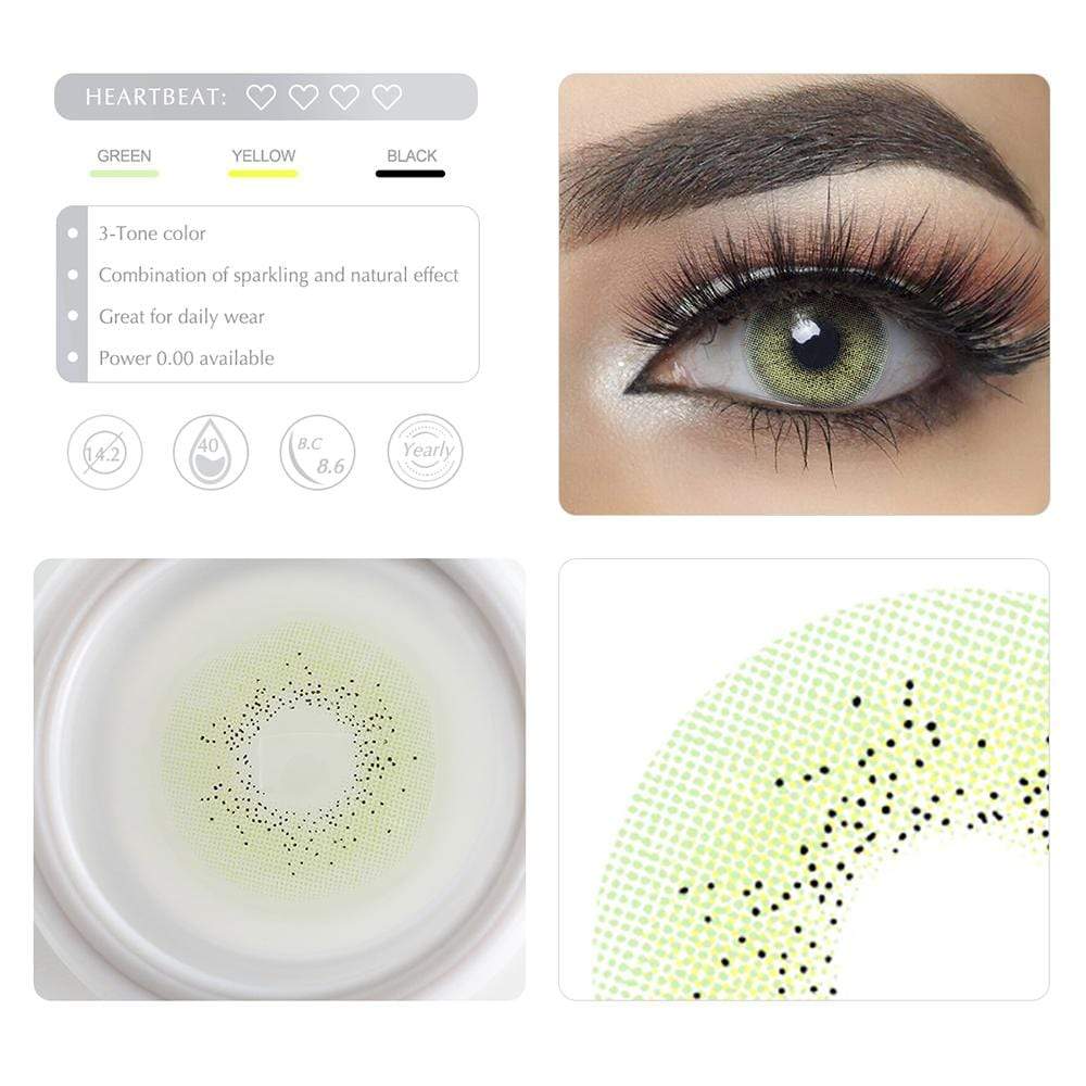 Men's Ocean Green Colored Contacts