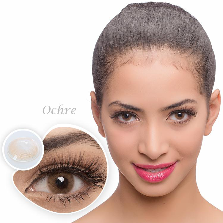 Hidrocor Ochre Yearly Colored Contacts