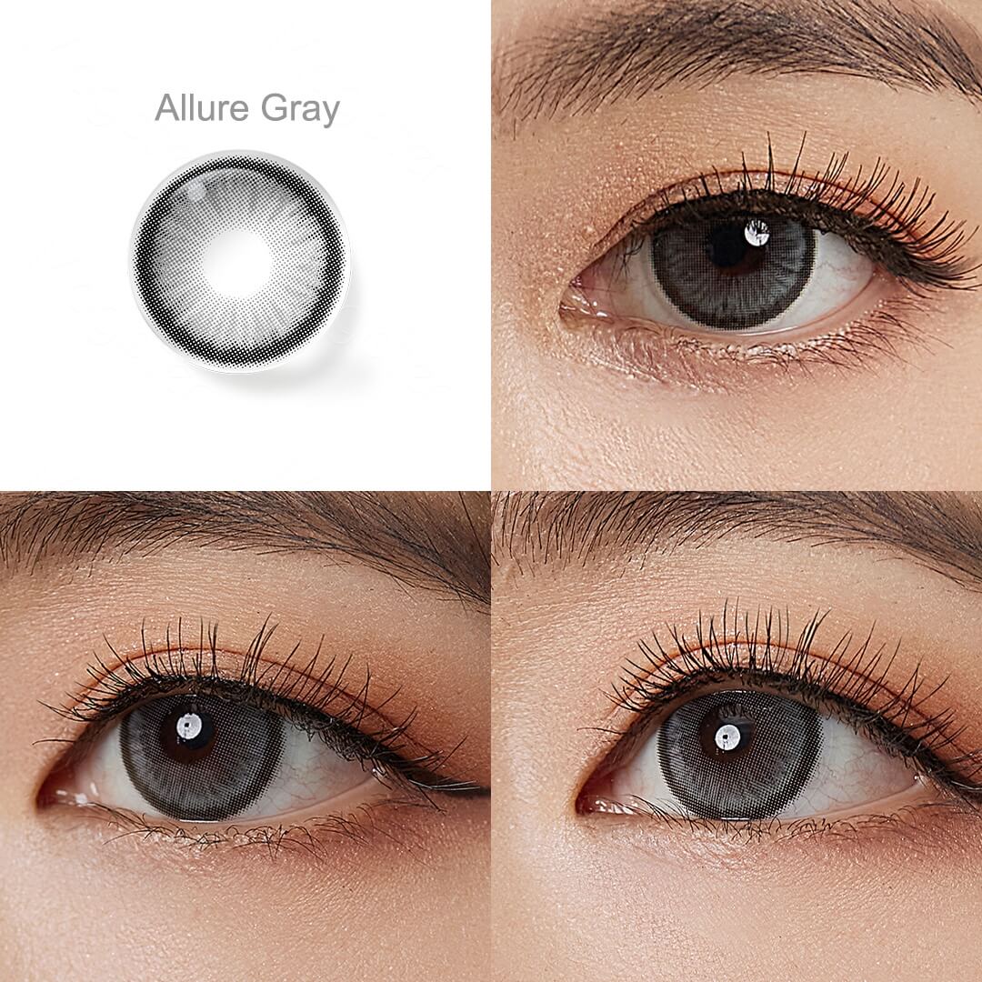 Diamond N Allure Gray Colored Contacts