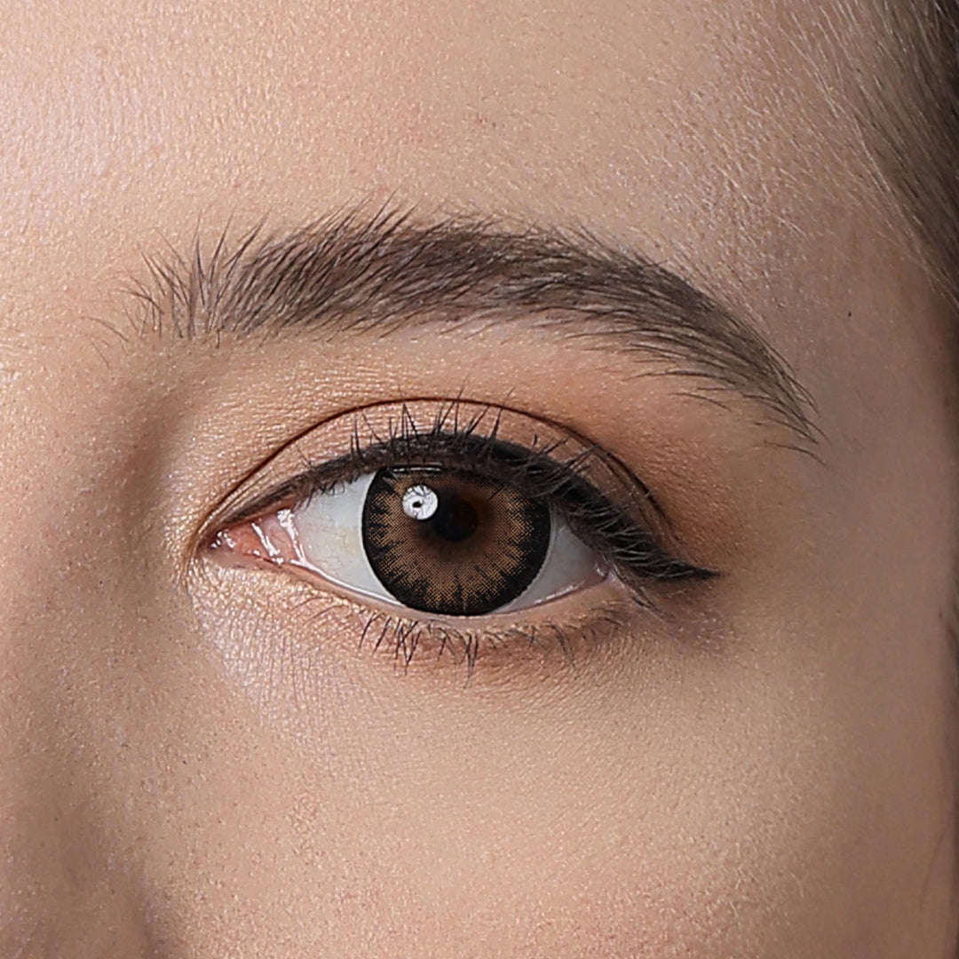 Supersize Brown Colored Contacts