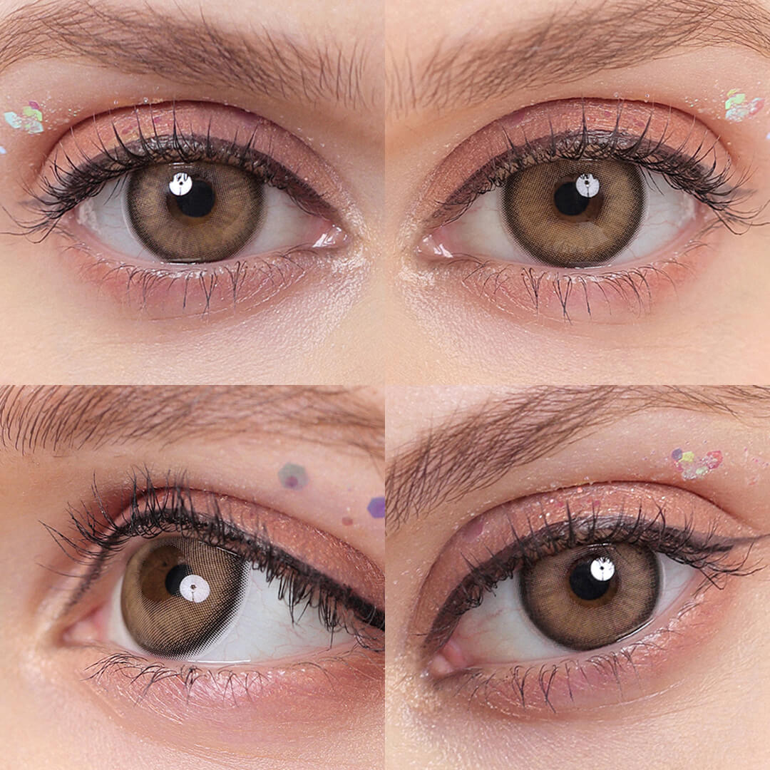Luna Sweet Brown Colored Contacts