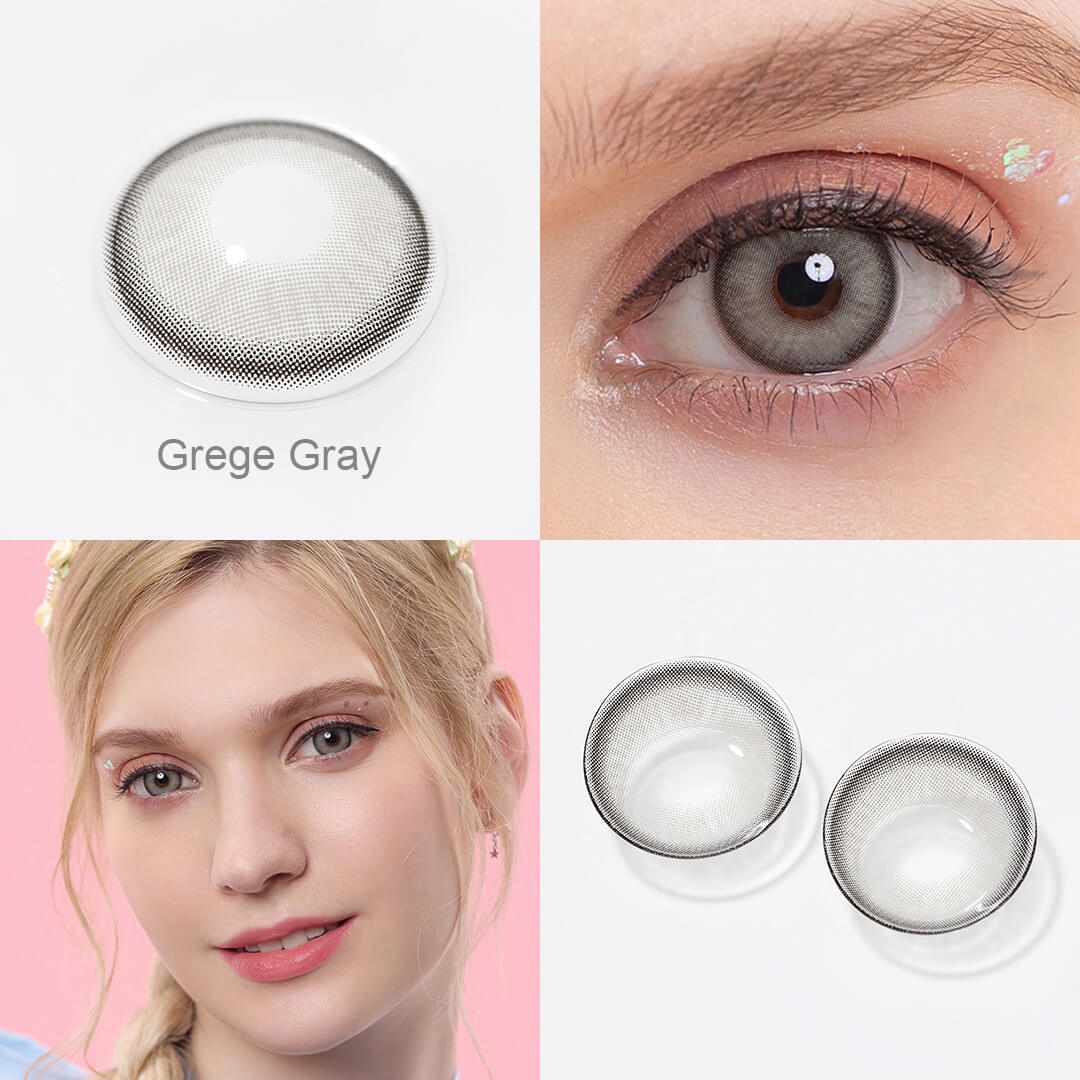 Luna Grege Gray Colored Contacts