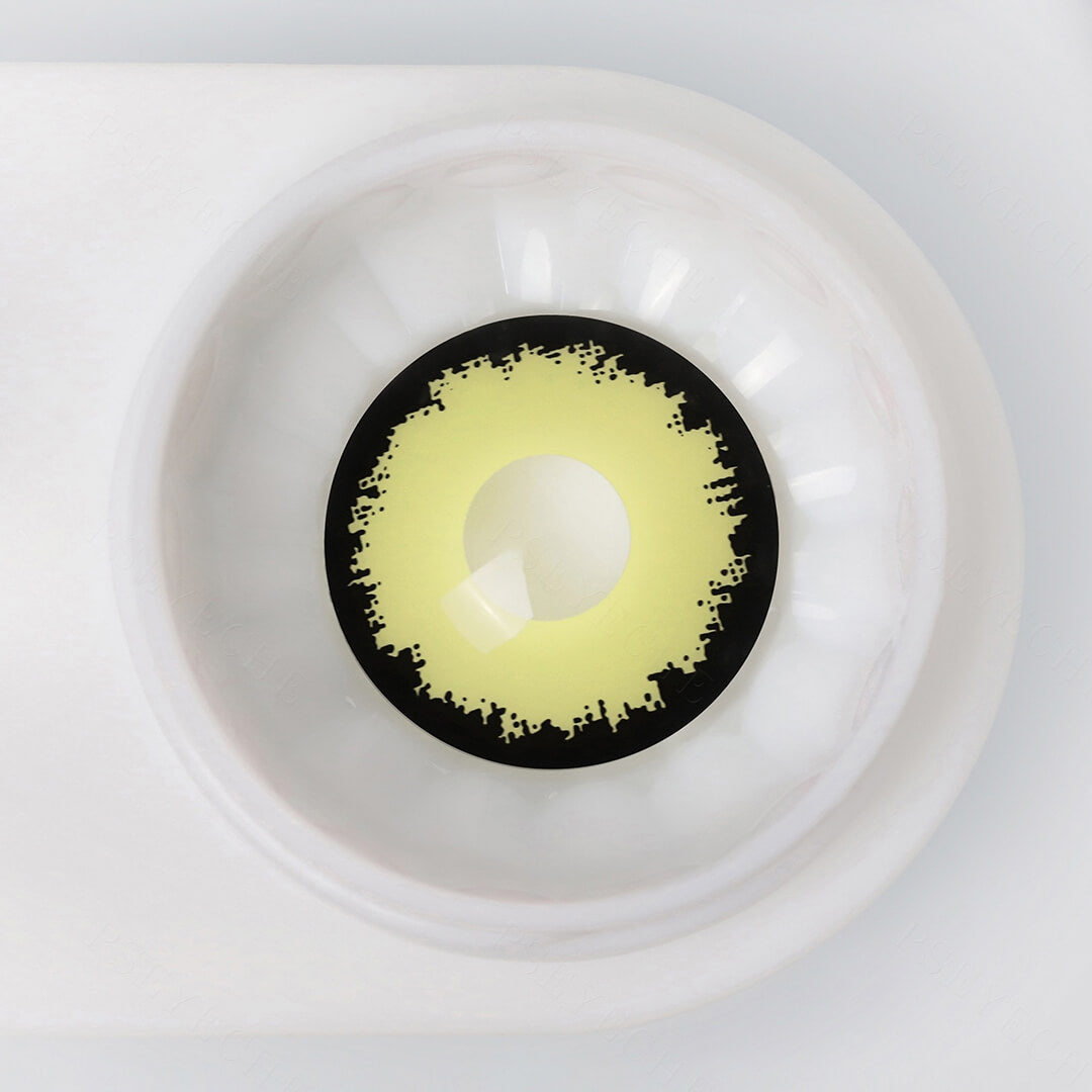 Light Yellow Werewolf Contacts