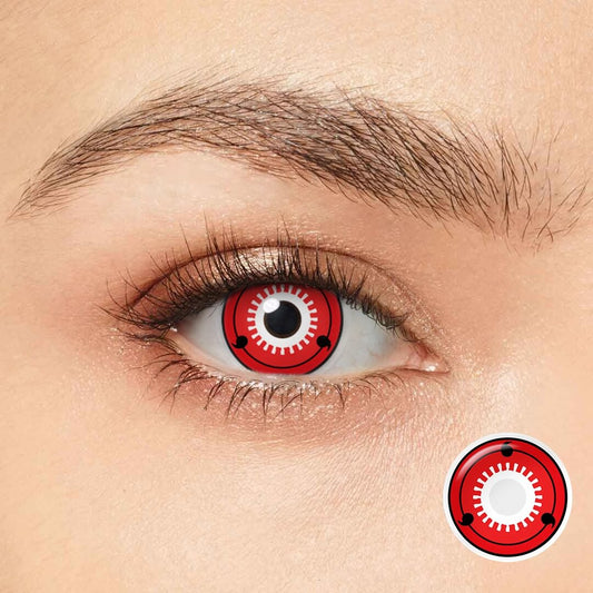 Three Magatama Sharingan Contacts