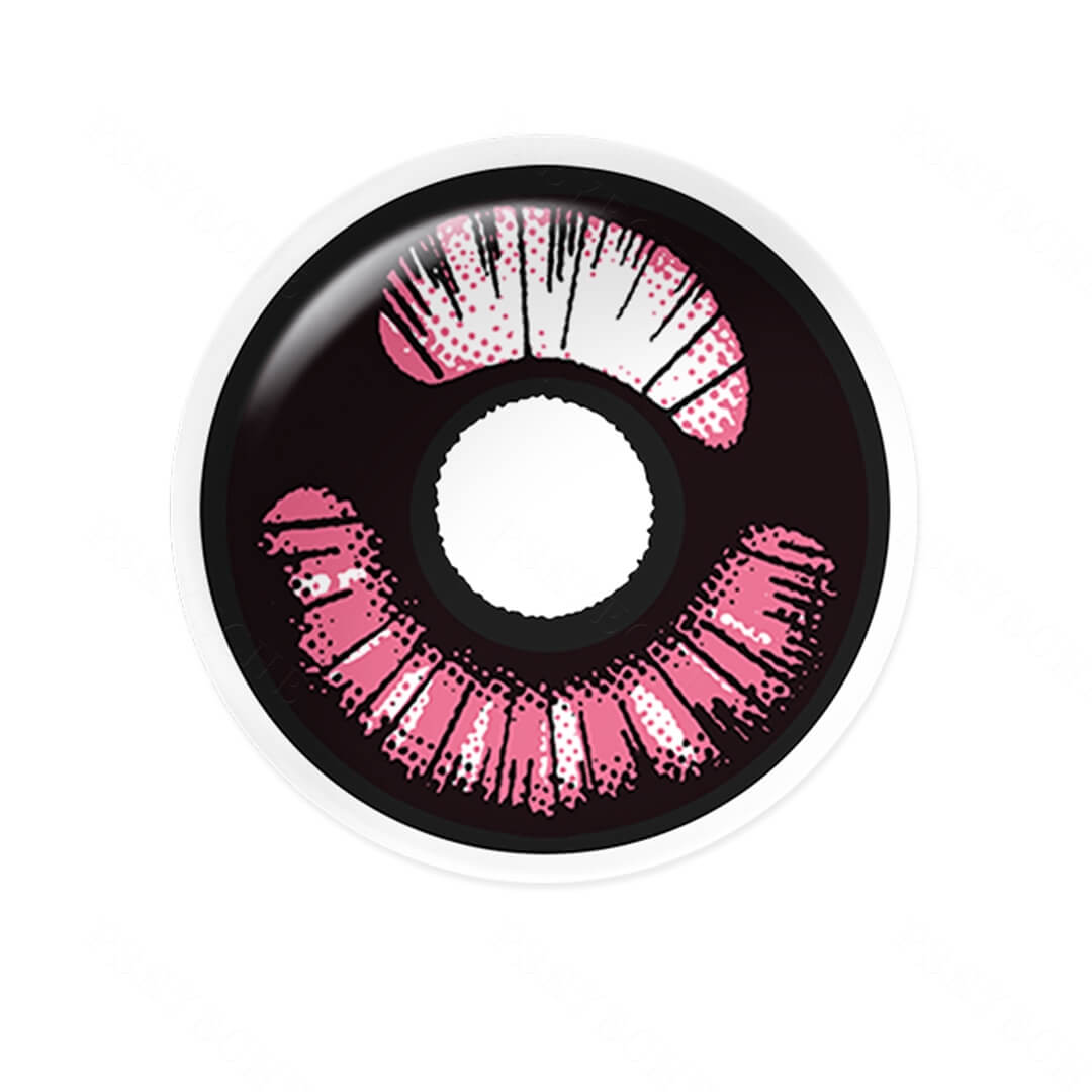 Girly Pink Anime Contacts