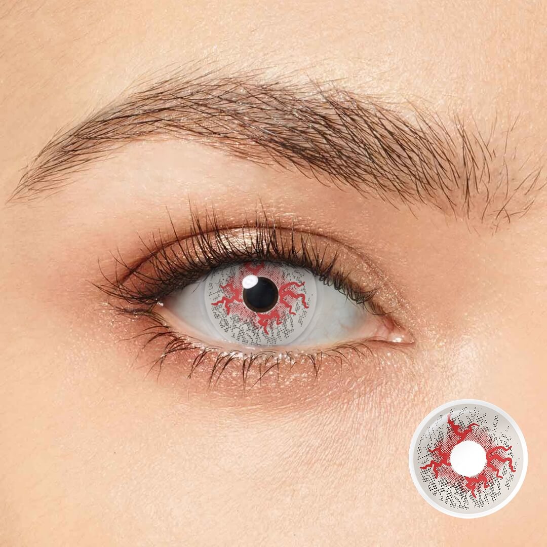 Zombie Bloodshot Contact Lenses