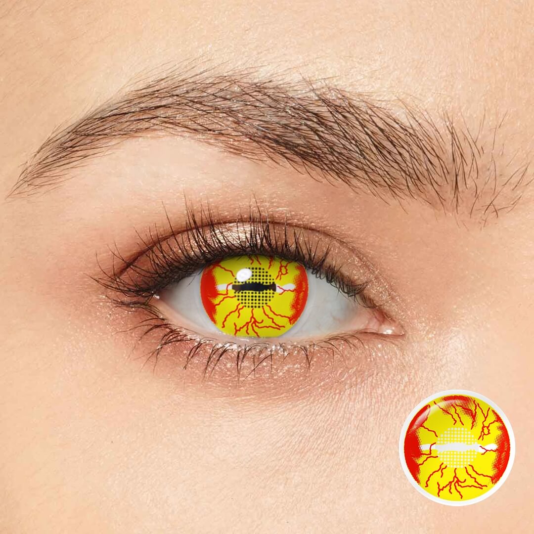 Dragon Eye Yellow Cosplay Contacts