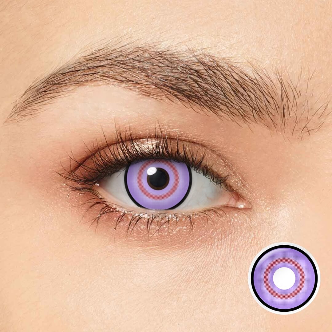 Lucy Cyberpunk Purple Contact Lenses