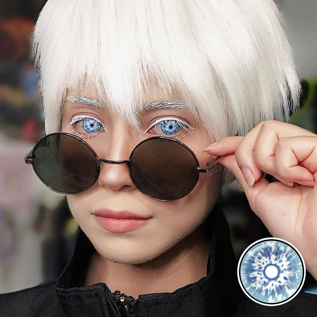 Gojo Satoru Ice Blue Contacts