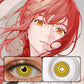 Makima Eye Comic Contacts