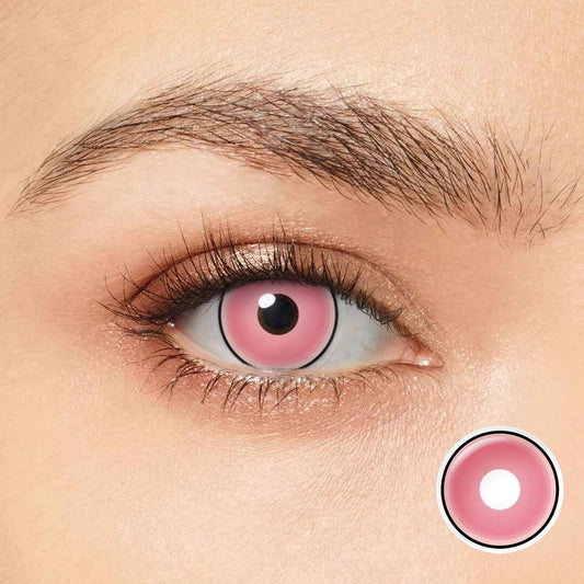 Pink Nezuko Eye Contacts