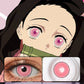 Pink Nezuko Eye Contacts