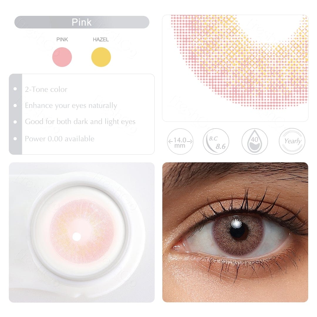 Cloud Pink Contacts