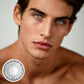 Men's 3 Tone Sterling Gray Colored Contacts