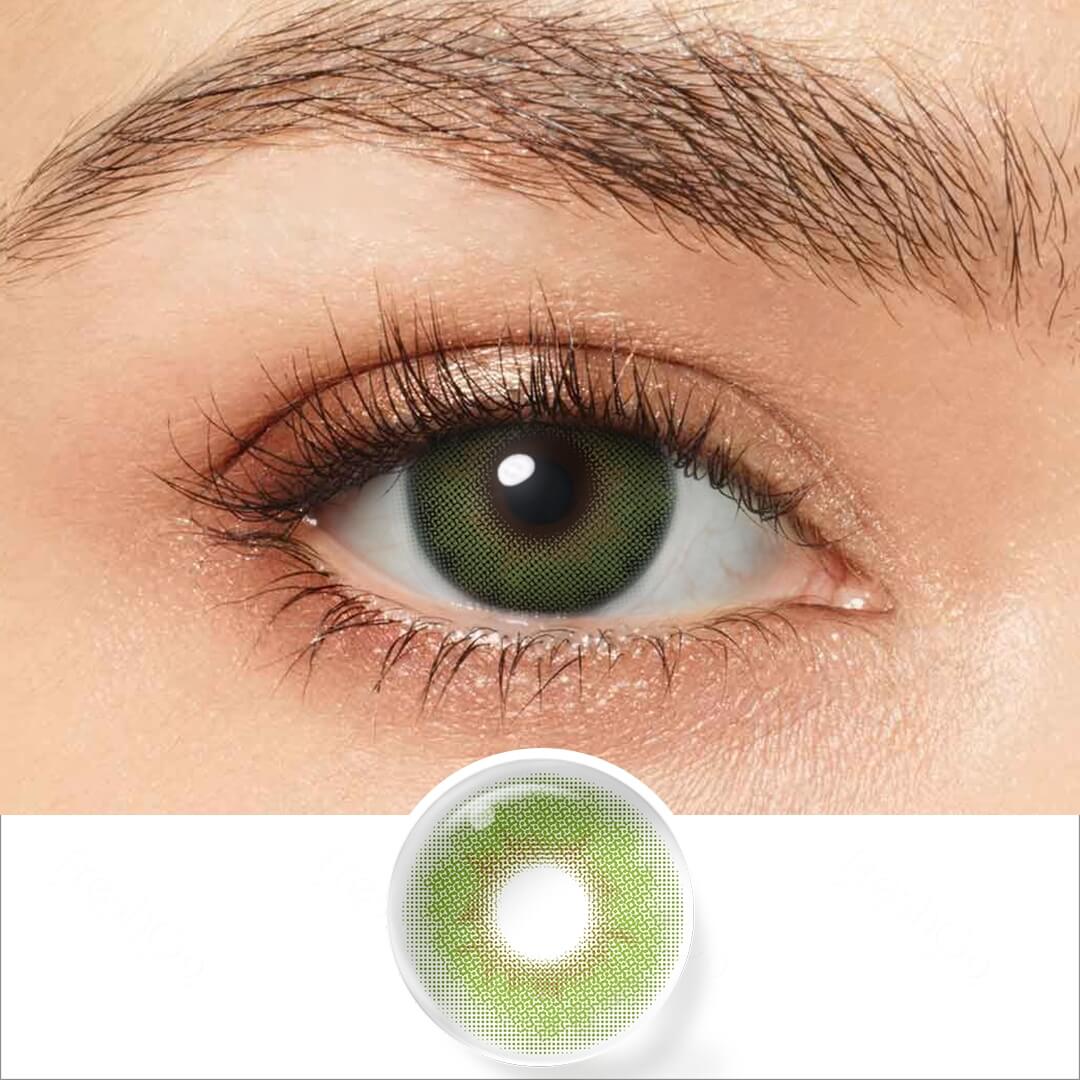 Alaska Moss Green Contacts