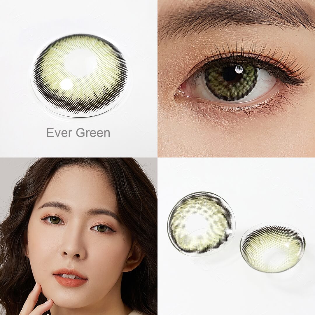 Diamond Ever Green Contact Lenses