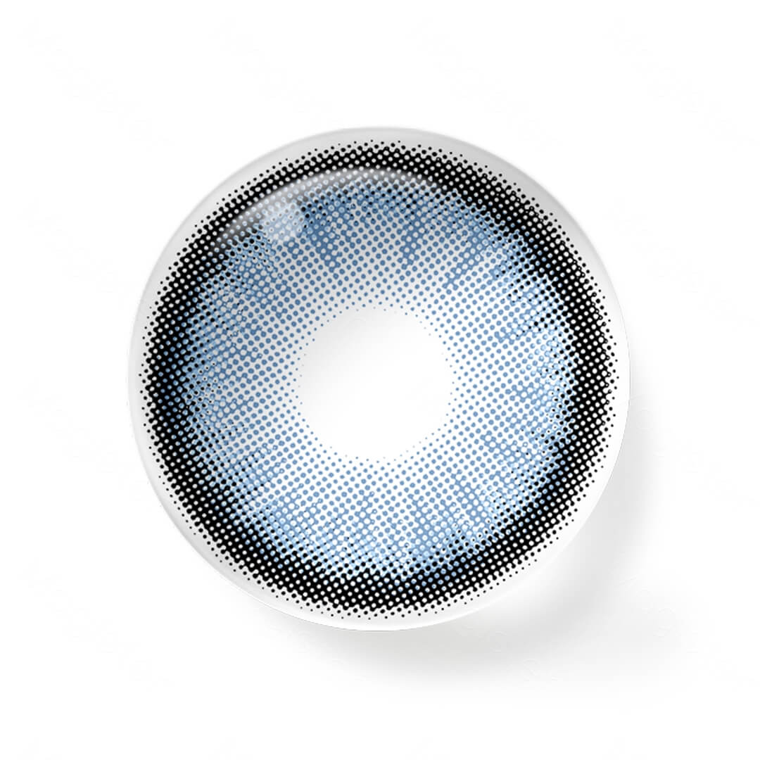 Diamond Pacific Blue Contact Lenses