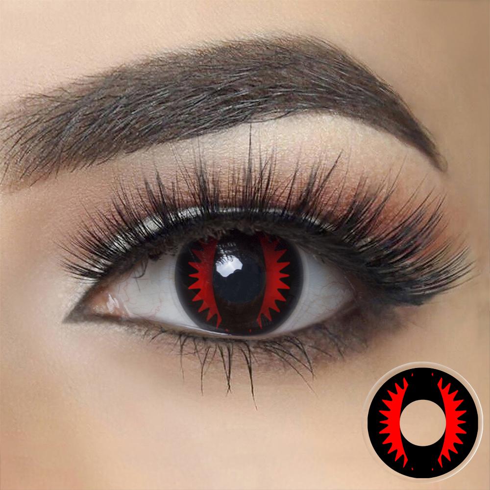 Fire Dragon Eyes Cosplay Contacts