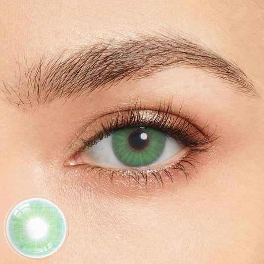 Hidrocor Emerald Yearly Colored Contacts