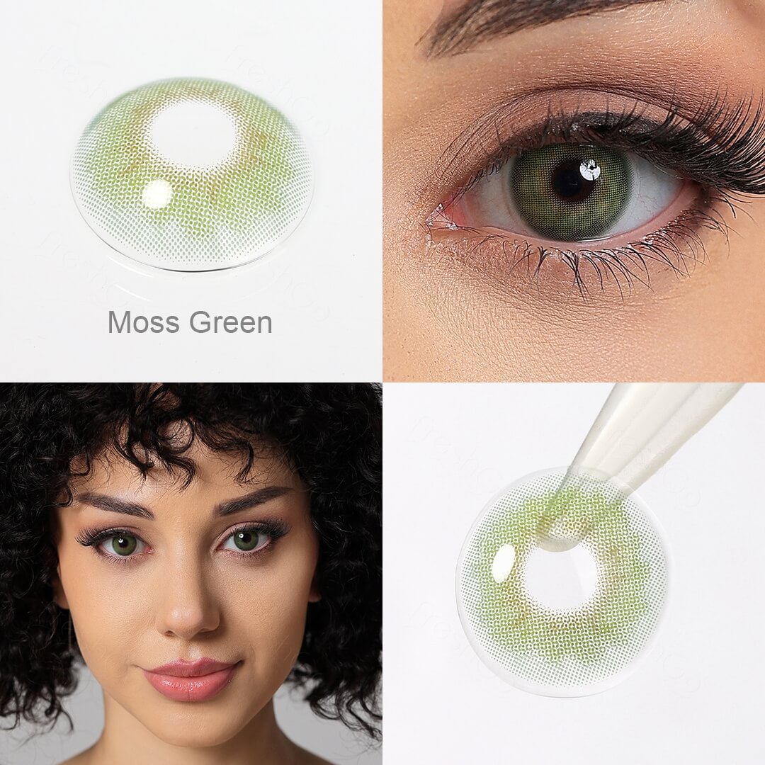 Alaska Moss Green Contacts