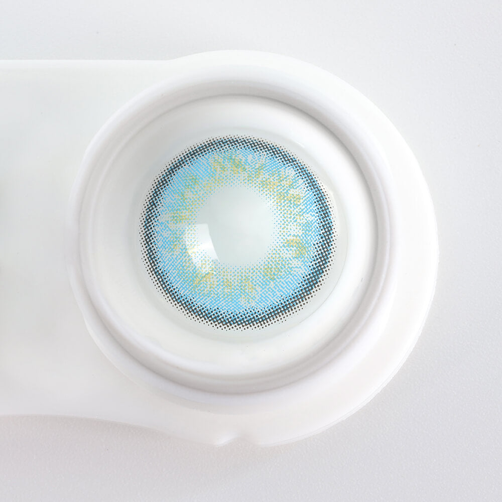 Delight Bright Blue Contact Lenses