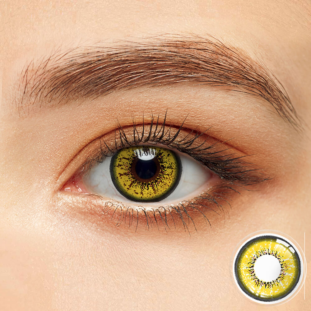 Flame Brown Contact Lenses