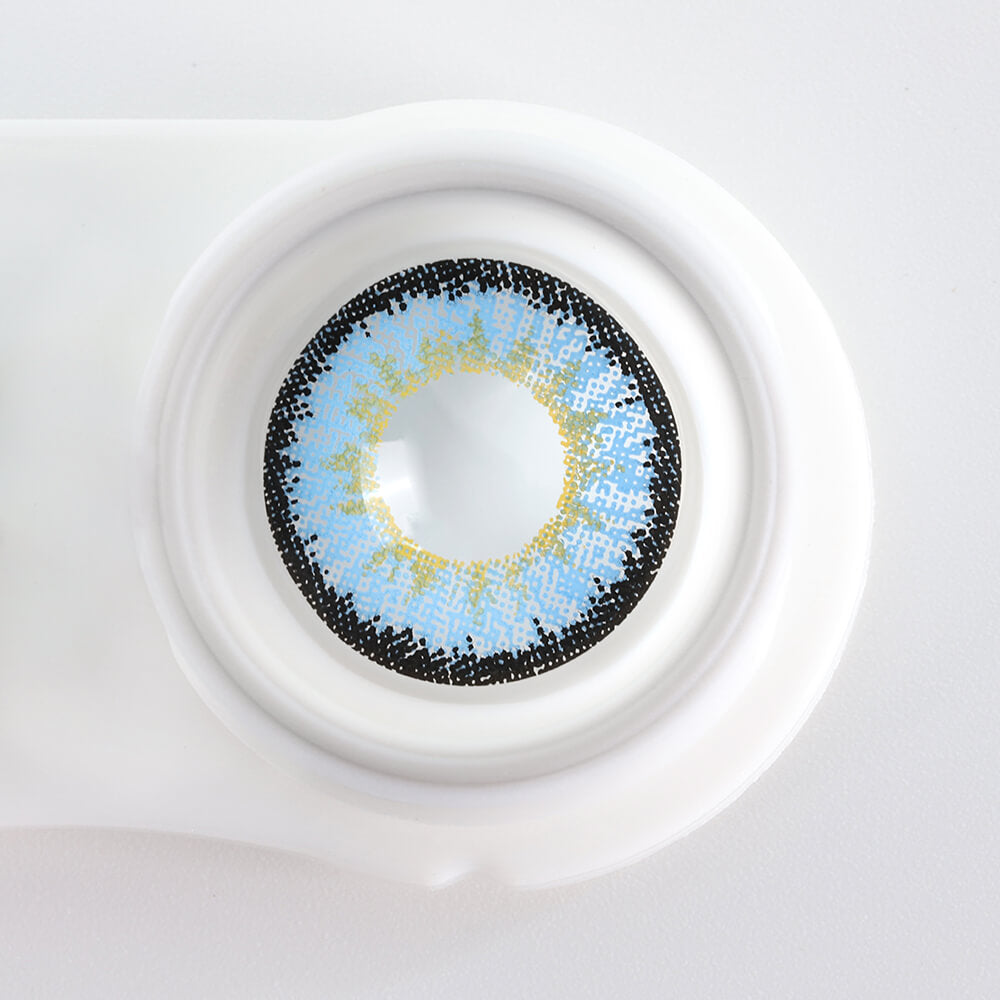 Neon Blue Contact Lenses