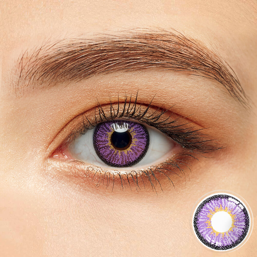 Neon Violet Contact Lenses