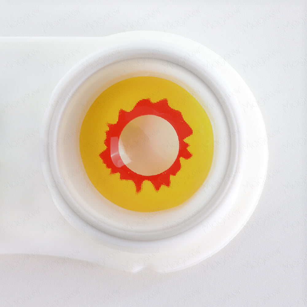 Twilight Gold Red Vampire Cosplay Contacts