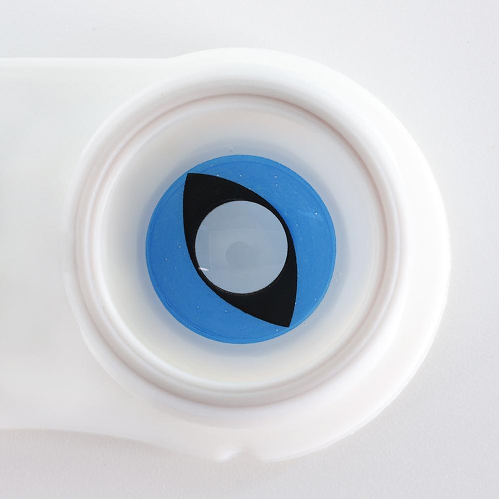 Blue Cat Eyes Cosplay Contacts