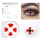Red Cross Halloween Cosplay Contacts