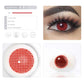 Red Mesh Halloween Cosplay Contacts