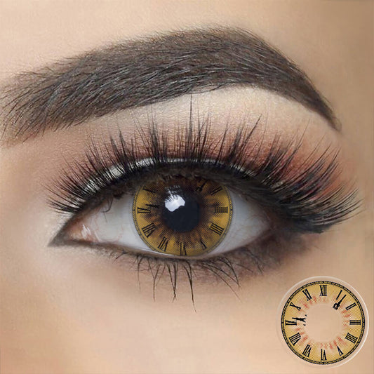 Roman Clock Halloween Cosplay Contacts