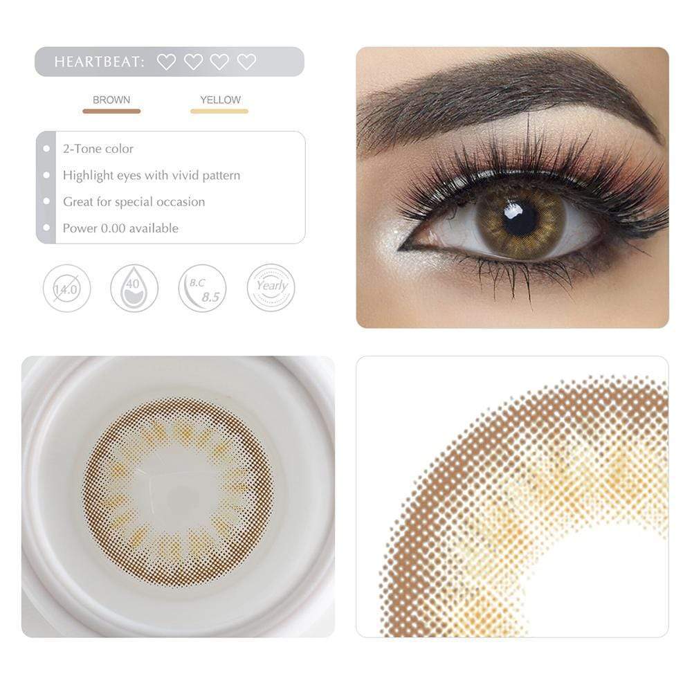 Symphony Circle Brown Yearly Colored Contacts