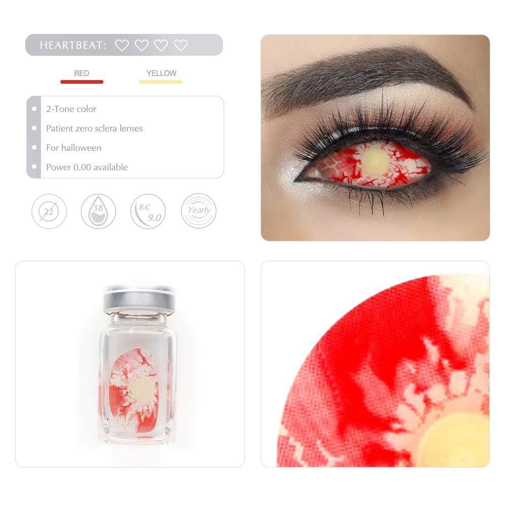 Patient Zero Sclera Halloween Lenses