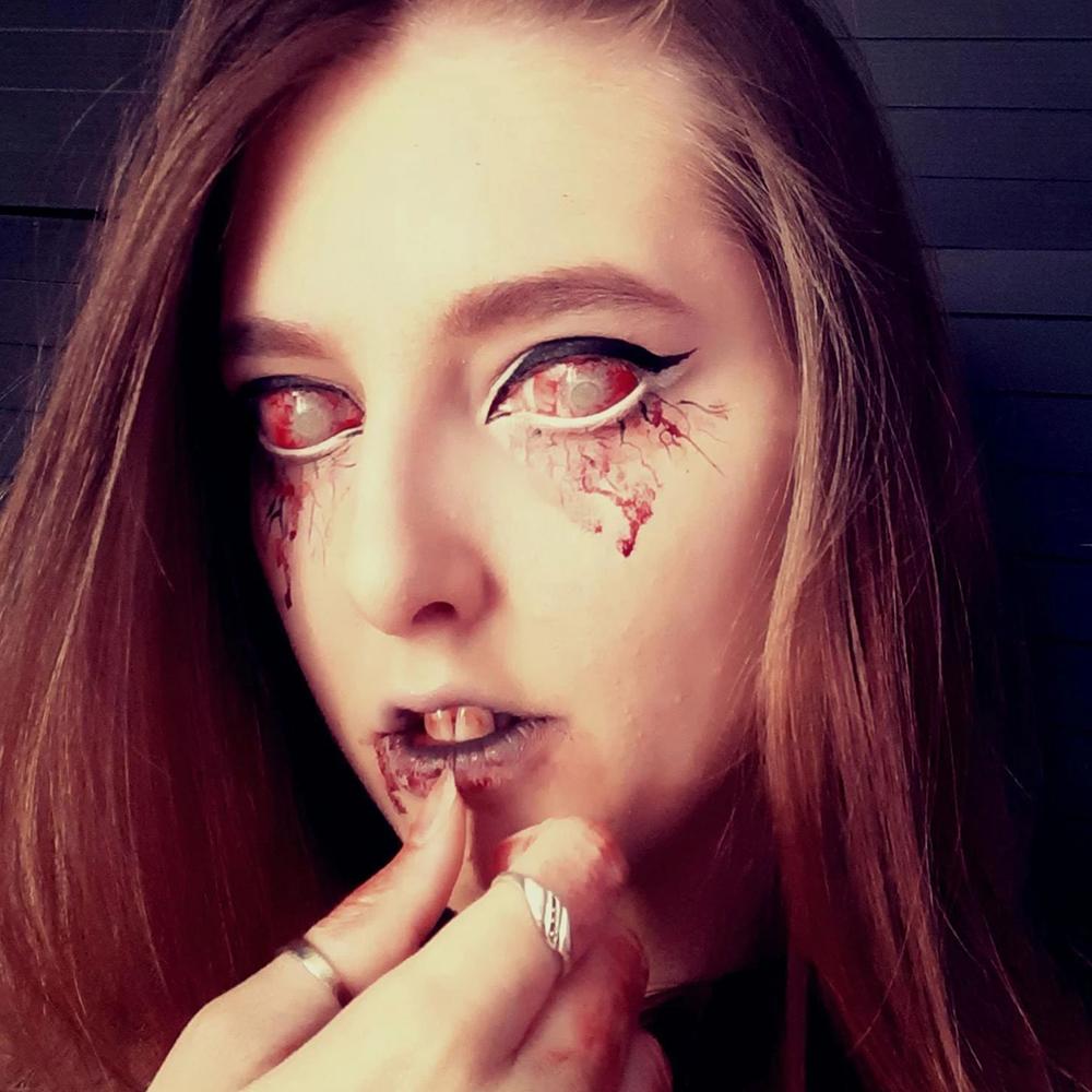 Patient Zero Sclera Halloween Lenses