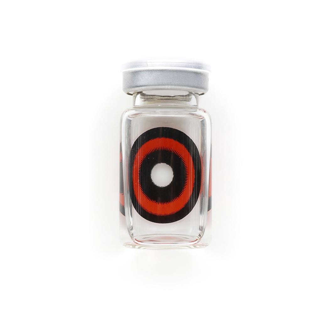 Red Ring Ghoul Sclera Halloween Lenses
